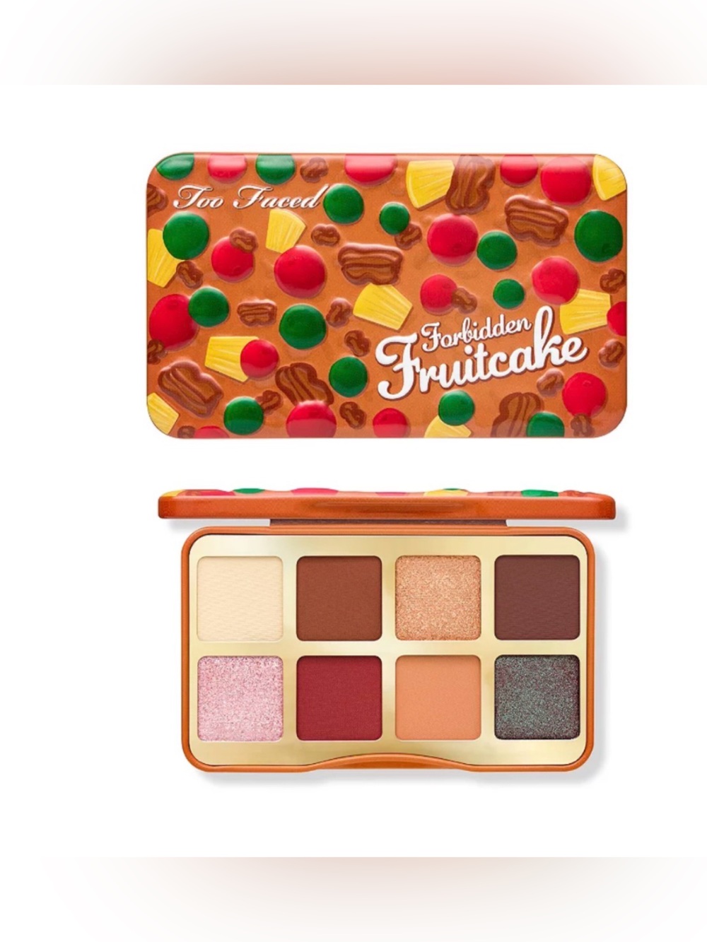 Like New Too Faced Forbidden Fruitcake Bite-Sized Eye Shadow Palette